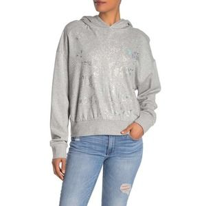 Socialite Snake Print Gray Hoodie Size XL women’s